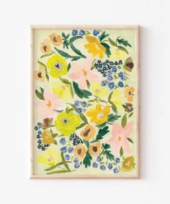 Candice Gray A3 Acid Floral Print