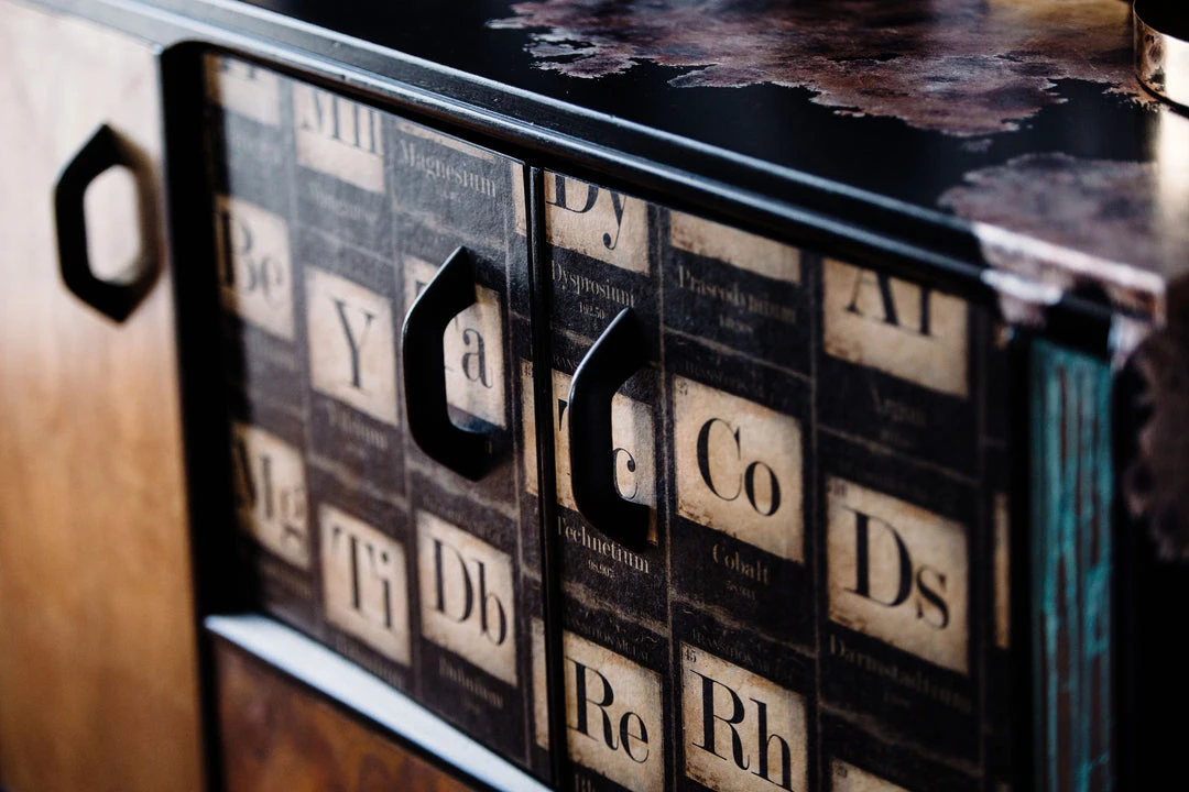 Lady Griddilebone Alchemy Restored Drinks Cabinet - Vintage Furniture for Home & Bar 15 Lady Griddilebone Alchemy Restored Drinks Cabinet