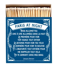 Archivist Gallery Paris At Night Luxury Match Box Square