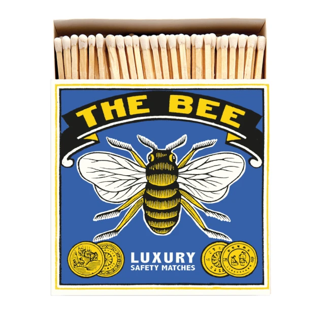 Archivist Gallery Match Boxes - The Bee | Unique Collectible Matches for Home Decor & Gifts 3 Archivist Gallery Match Boxes - The Bee
