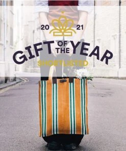 British Colour Standard Eco Woven Market Shopper Indian Yellow New