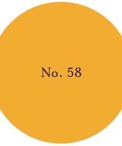 British Colour Standard Wooden Candle Holder Medium - Saffron Yellow New