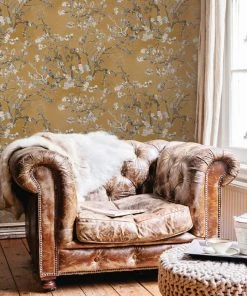 BN Les Jardins Royaux Van Gogh Wallpaper - Almond Blossom Sky Blue | Floral Wallpaper for Home Decor 26 BN Les Jardins Royaux Van Gogh Wallpaper - Almond Blossom Sky Blue