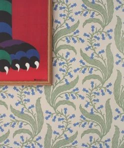 New Ellen Merchant - Bluebells Wallpaper In Chalk