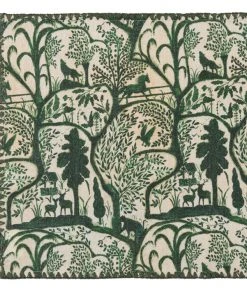 Mind The Gap Folk Couture The Enchanted Woodland Napkins, Set Of Two