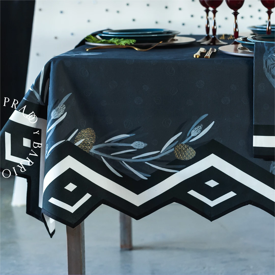 Prado Y Barrio Winter Table Linen Sets - Luxury Dining Collection 4 Table Linen Sets Prado Y Barrio - Winter