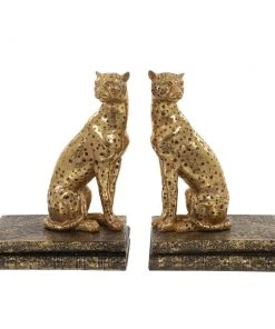 Thedesignyarduk Cheetah Bookends