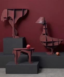 Ibride Diva Ostrich Wall Console