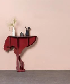 Ibride Diva Ostrich Wall Console