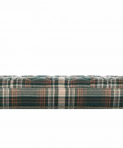 Mind The Gap Saray Ottoman - Monterey Plaid