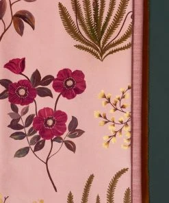 Liberty Fabrics Botanical Flora Velvet Wellington Fabric, Jade New