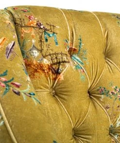 Mind The Gap Velvet Fabrics, Chinoiserie