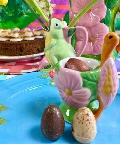 Rice By Rice New Ceramic Crane Egg Cup