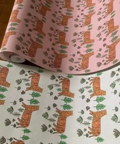 Annika Reed Studio New Tiger Tiger Wallpaper - Morganite