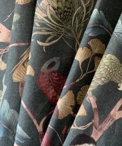 Josephine Munsey Living Branches Fabric Teal - Premium Linen & Cotton Fabric for Homeware 7 Josephine Munsey Living Branches Fabric Teal