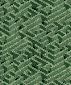 Josephine Munsey Rose & Thorn Labyrinth Wallpaper Green - Nature & Animals Wallpaper 7 Josephine Munsey Rose & Thorn Labyrinth Wallpaper Green