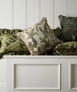 Josephine Munsey New Broccoli Canopy Fabric Cushion