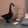 Ibride Junon - Illuminated Goose Bedside Table & Lamp