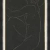 Mind The Gap Framed Art FEMALE NUDE BY ERIC GILL