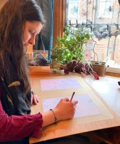 The Monkey Puzzle Tree Metamorphosis Linen Union By Kirsty Greenwood