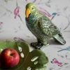 London Ornaments Parrot Ceramic Bird Jar New