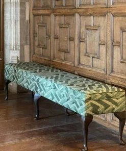 Josephine Munsey Labyrinth Fabric Green New