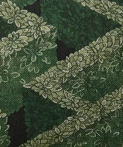 Josephine Munsey Labyrinth Fabric Green New