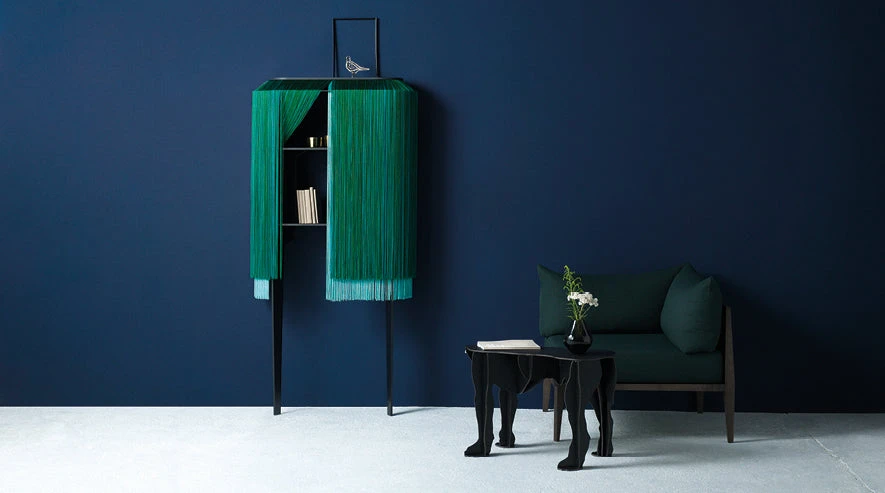 Memphis To Miami Ibride Lady Alpaga Luxury Wall Cabinet - Retro Modern Furniture 6 Memphis To Miami Ibride Lady Alpaga Luxury Wall Cabinet