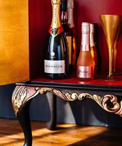 Lady Griddilebone Leopardess Vintage Drinks Cabinet Rose & Thorn