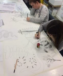 Arthouse Unlimited Enchanted Plant Wax Candle (Amber & Tonka Bean)