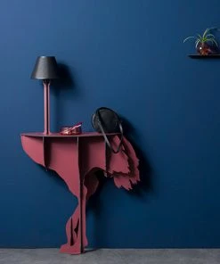 Ibride Rose & Thorn Divia Lucia Ostrich Console Table