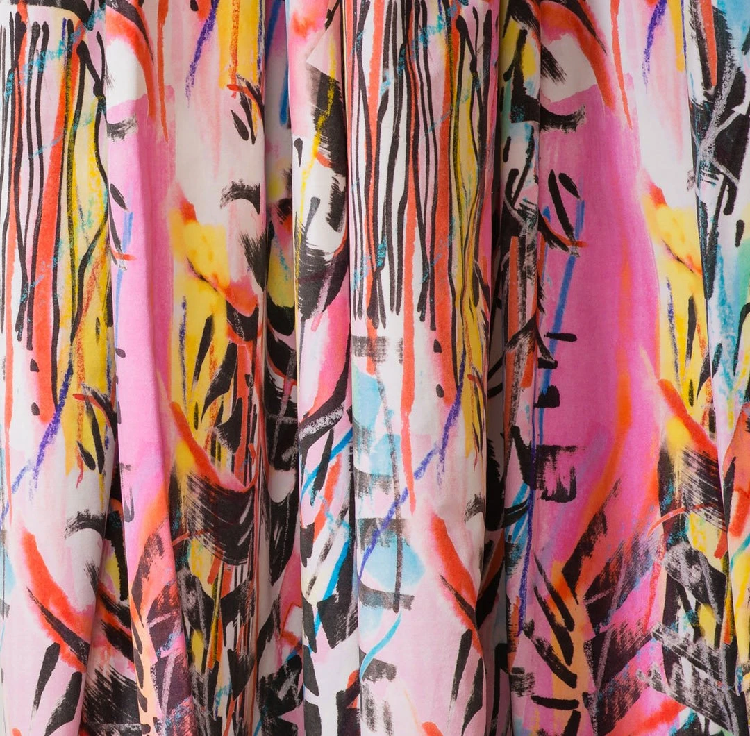 The Monkey Puzzle Tree 'Rita Does Jazz' Velvet Fabric by Sarah Thornton | Abstract Homeware Collection 3 The Monkey Puzzle Tree New 'Rita Does Jazz' Velvet By Sarah Thornton