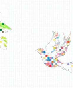 The Monkey Puzzle Tree 'She Chose Science' Superwide Wallpaper By Sarah Thornton