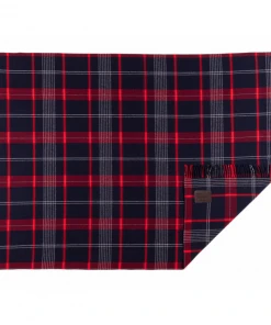 Mind The Gap Folk Couture Sutherlands Plaid Throw Blanket