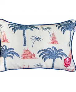 The Design Yard Blue Skies Ahead Aegean Outdoor Cushion Retangle