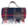 Mind The Gap Folk Couture Sutherlands Plaid Throw Blanket