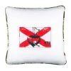 Mind The Gap Havana Tropicana Naval Flag II / Madagascar Linen Cushion