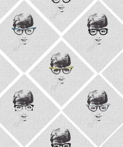 Mind The Gap Female Illusion Wallpaper