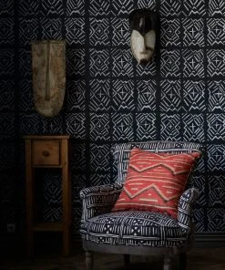 Mind The Gap Linen Fabrics, Bogolanfini Indigena