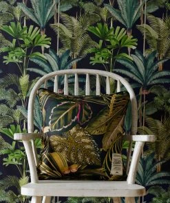 Mind The Gap Amazonia Linen Cushion Havana Tropicana