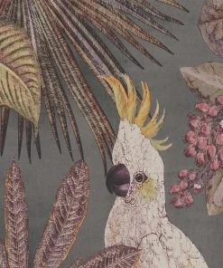 Thedesignyarduk Panthera Cockatoo White Wallpaper Memphis To Miami