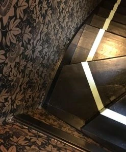 The Monkey Puzzle Tree New Black And Gold Passion Flower Wallpaper By Alexis Snell