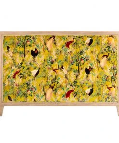 Mind The Gap Les Jardins Royaux MTG FURNITURE - TUFTED HEADBOARD - ROYAL GARDEN GREEN VELVET