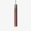 Thedesignyarduk The Craftsman ROEST 45 VERTICAL PENDANTS NATURAL & ZINC - Graypants Lighting