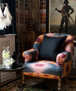 Bohemian Dream Mind The Gap Nomad Linen Fabric, Patola