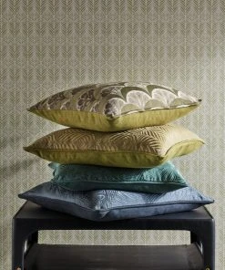 Liberty Fabrics Deco Scallop Multi Jacquard Fabric, Lacquer