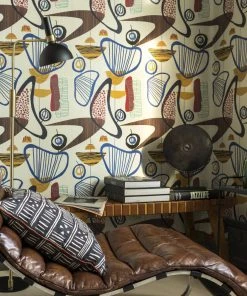 Mind The Gap Suspended Forms Wallpaper Memphis To Miami