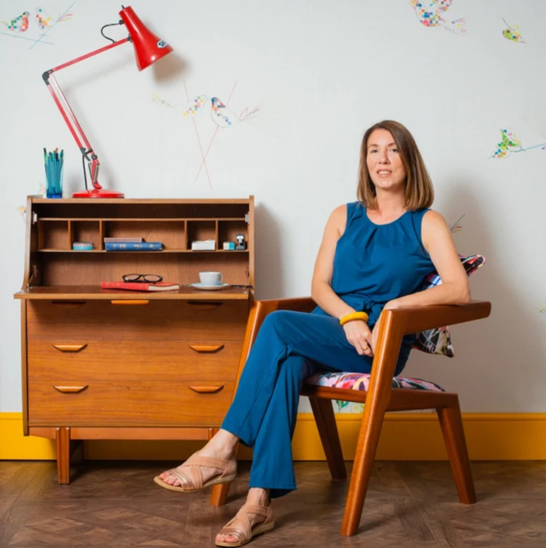 The Monkey Puzzle Tree 'Rita Does Jazz' Velvet Fabric by Sarah Thornton | Abstract Homeware Collection 10 The Monkey Puzzle Tree New 'Rita Does Jazz' Velvet By Sarah Thornton