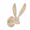 London Ornaments Les Jardins Royaux Small Cream Hare Hook