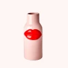 Rice By Rice Large Pink Red Lips Vase - Rose & Thorn Collection | Memphis to Miami Homeware 1 Rice By Rice Large Pink Red Lips Vase Rose & Thorn